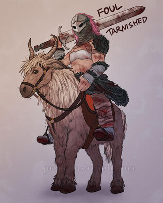 Foul Tarnished fan art (Elden Ring)